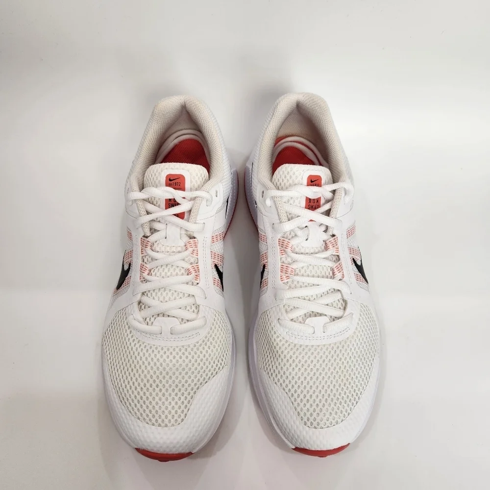 Nike Court Borough Mid 2 Sneakers -M 9.5, W Size 11 - White/Red/Black